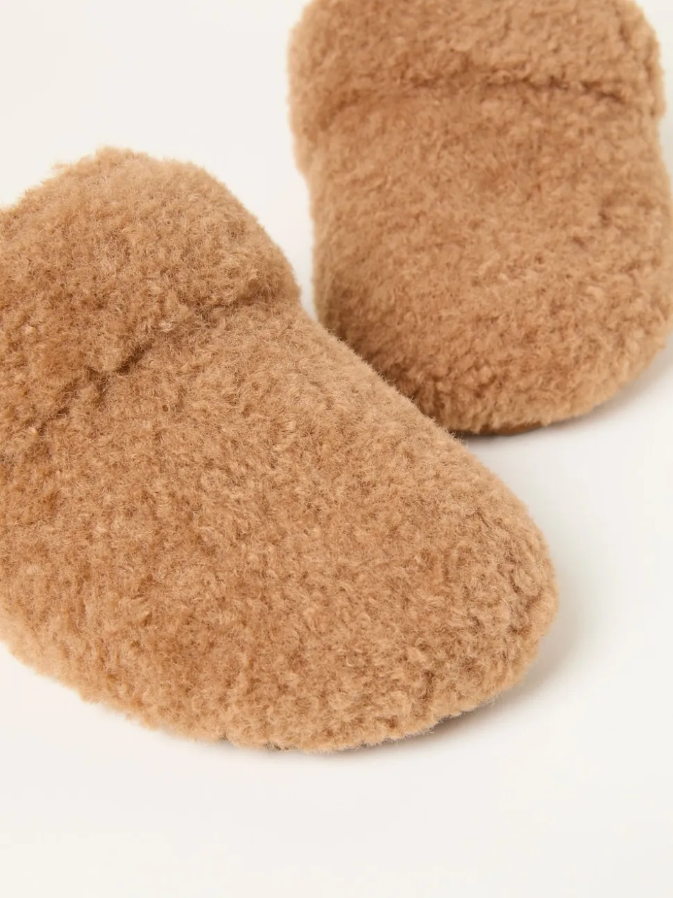 FatFace Tan Brown Teddy House Shoe