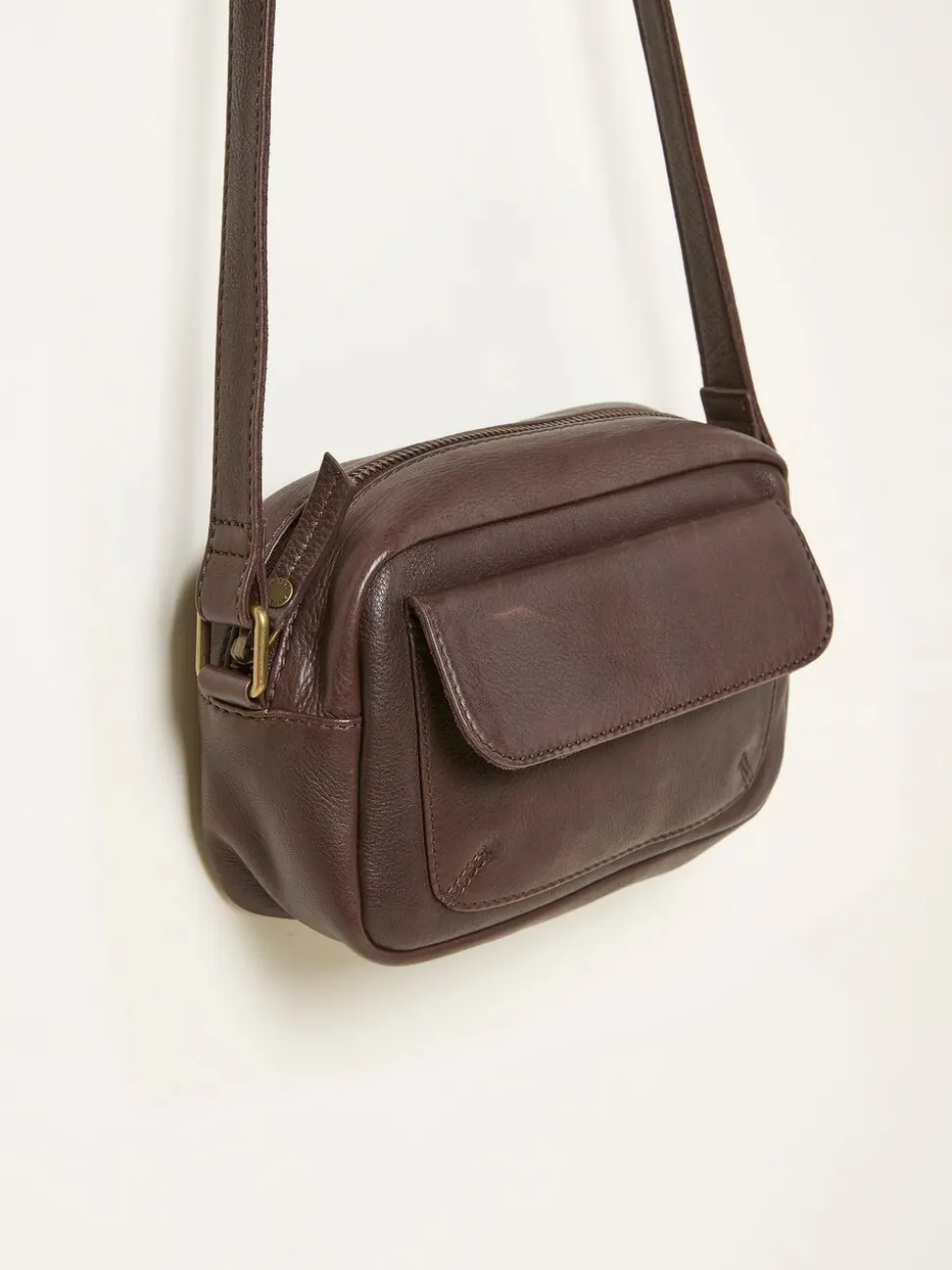 FatFace Vienna Chocolate Brown Tassel Crossbody Bag