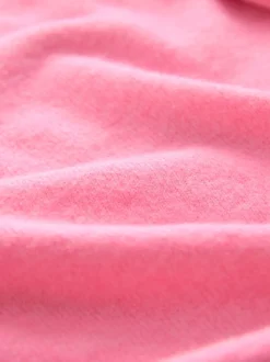 Fluro Pink Supersoft Short Sleeve Knitted Top