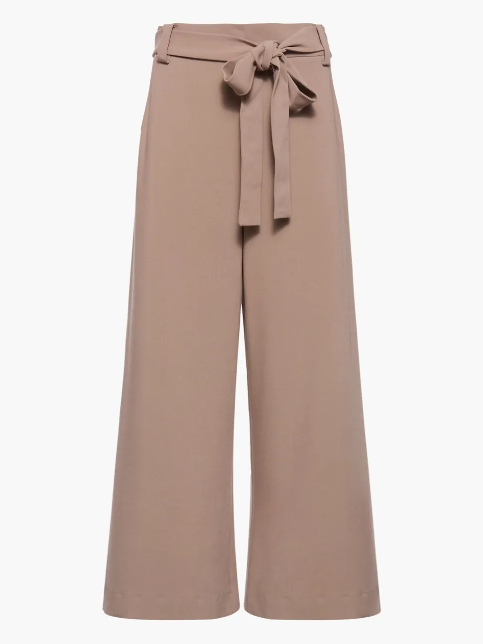 French Connection Brown Whisper Belted Culottes