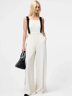 French Connection Natural Mara Vinnie Suiting Jumpsuit