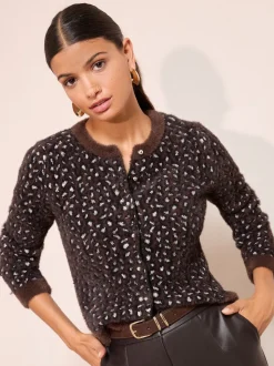 Friends Like These Animal Eyelash Cardigan