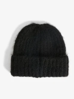 Friends Like These Black Cosy Knitted Beanie Hat