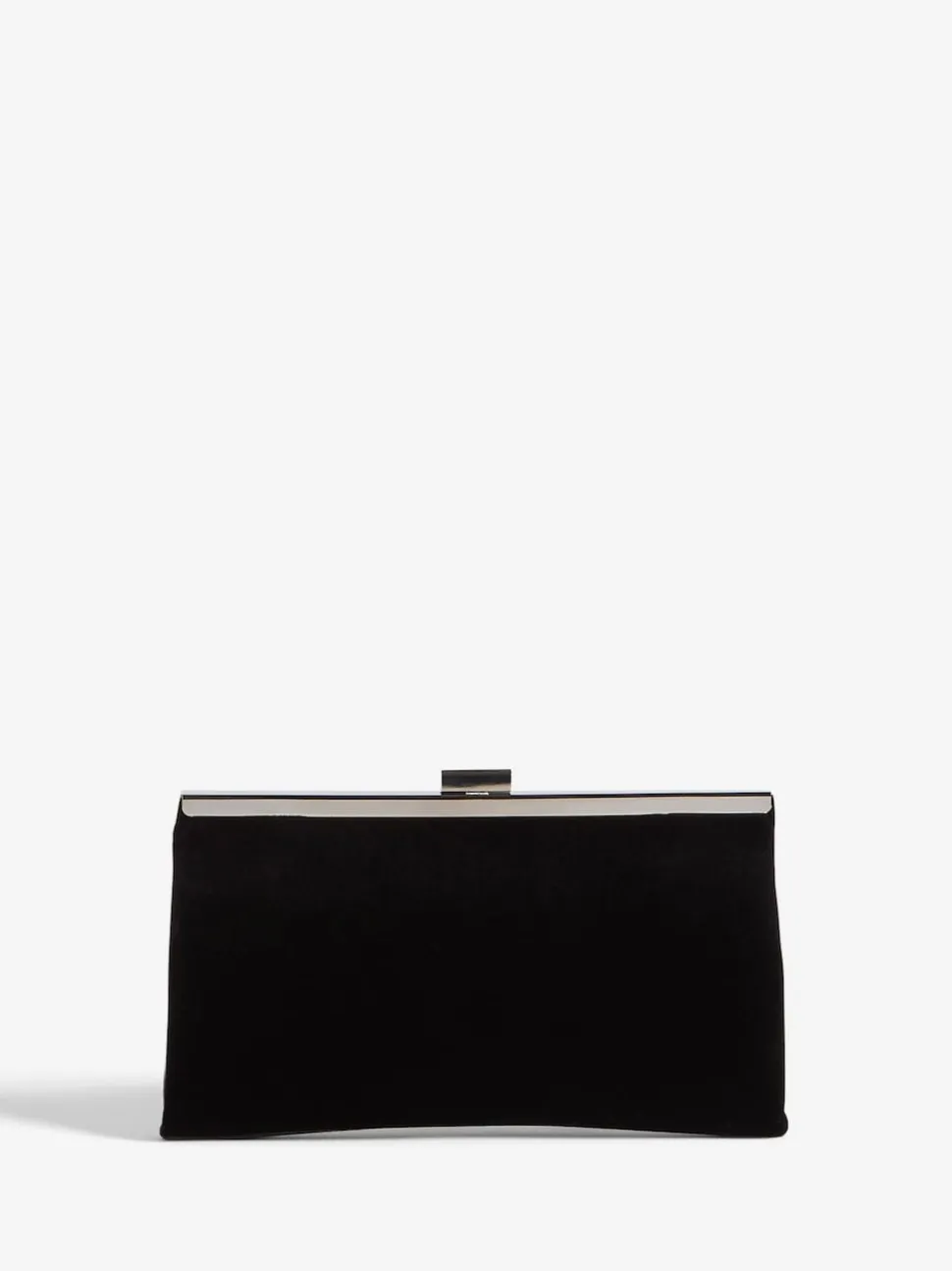 Friends Like These Black Velvet Occasion Clutch Bag