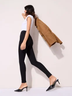 Friends Like These Black High Waisted Jeggings