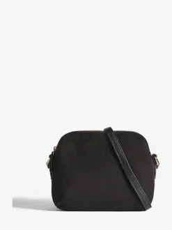 Friends Like These Black Double Compartment Cross-Body Bag