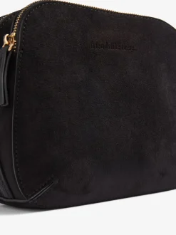 Friends Like These Black Double Compartment Cross-Body Bag