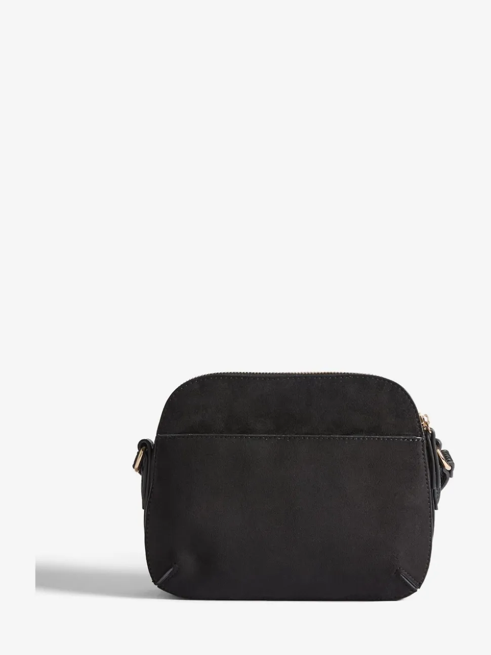 Friends Like These Black Double Compartment Cross-Body Bag