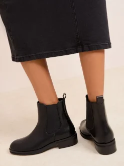 Friends Like These Black Comfort Chelsea Ankle Boots