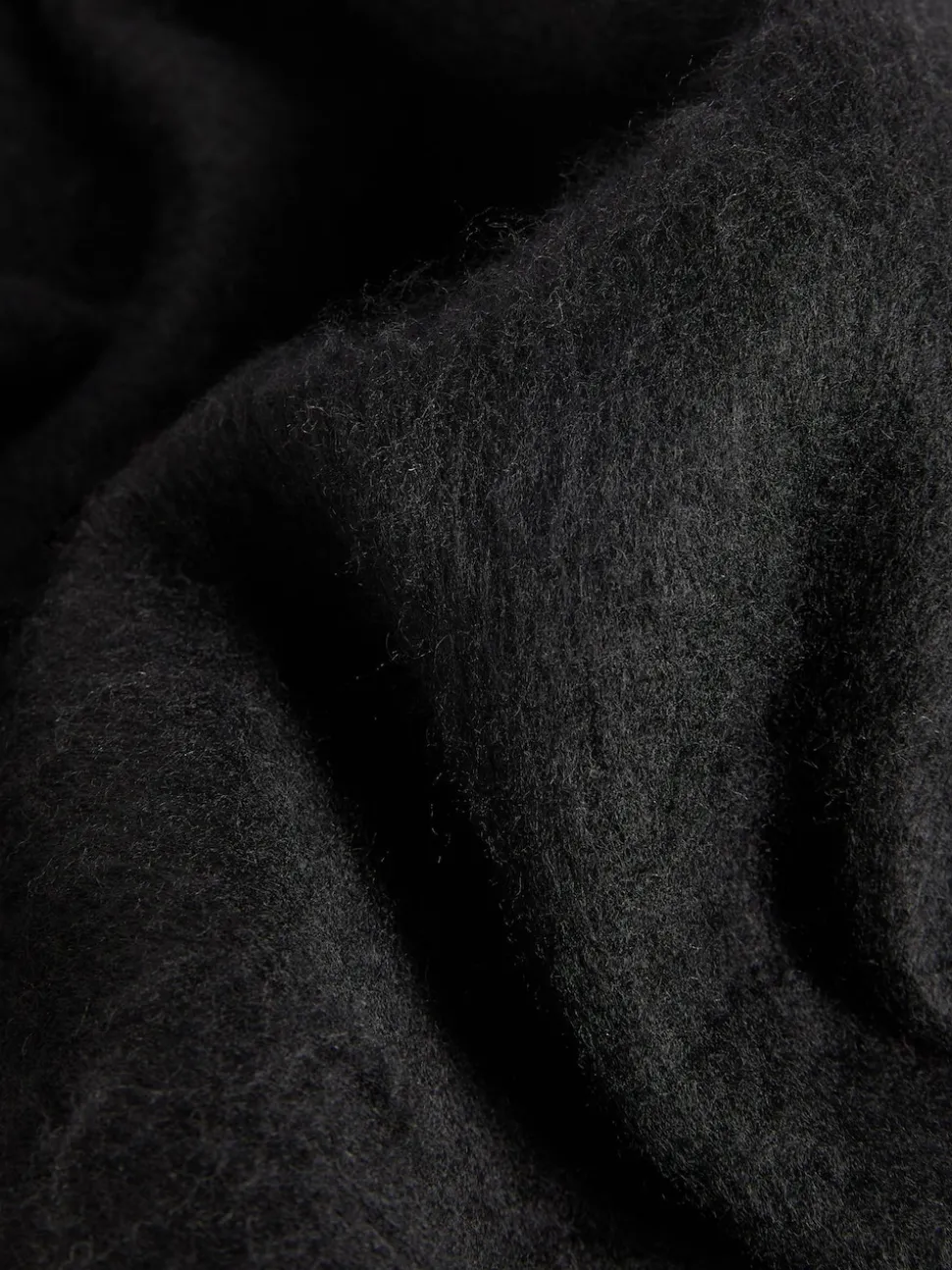 Friends Like These Black Cosy Brushed Blanket Scarf