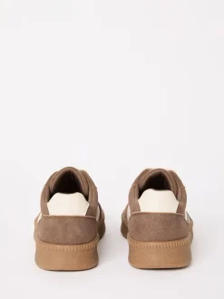 Friends Like These Brown Standard Fit Lace Up Retro Gumsole Sports Trainers
