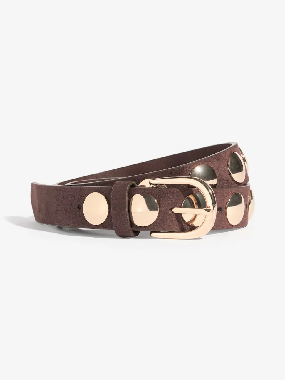Friends Like These Choc and Cream Studded Belts 2 Pack