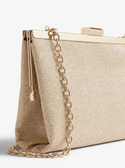 Friends Like These Gold Occasion Clutch Bag