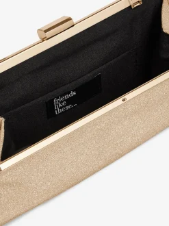 Friends Like These Gold Occasion Clutch Bag