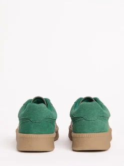 Friends Like These Green Standard Fit Lace Up Retro Gumsole Sports Trainers
