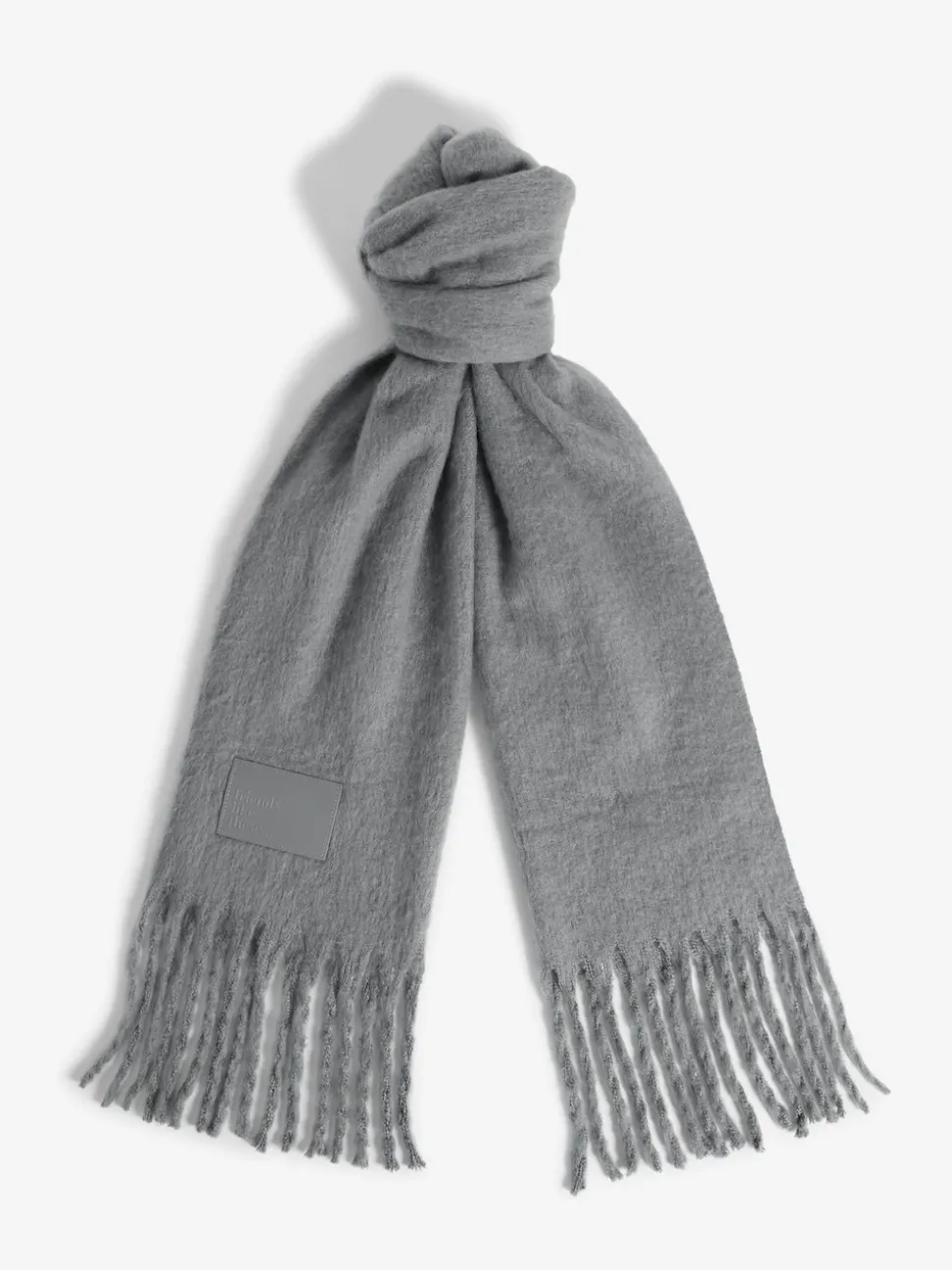 Friends Like These Grey Cosy Brushed Blanket Scarf