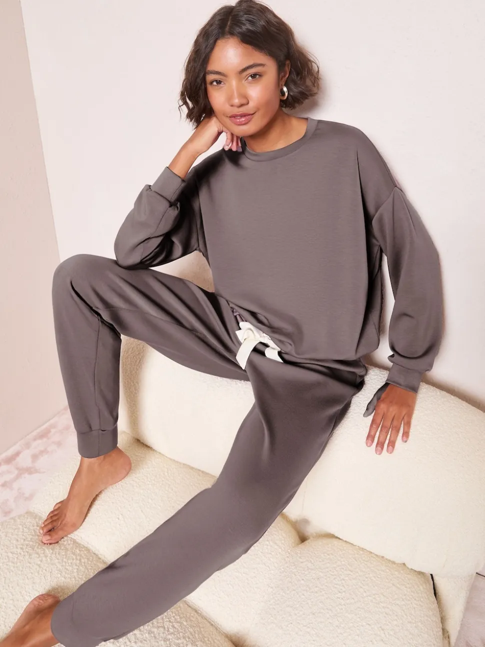 Friends Like These Grey Premium Jogger Pyjama Bottoms