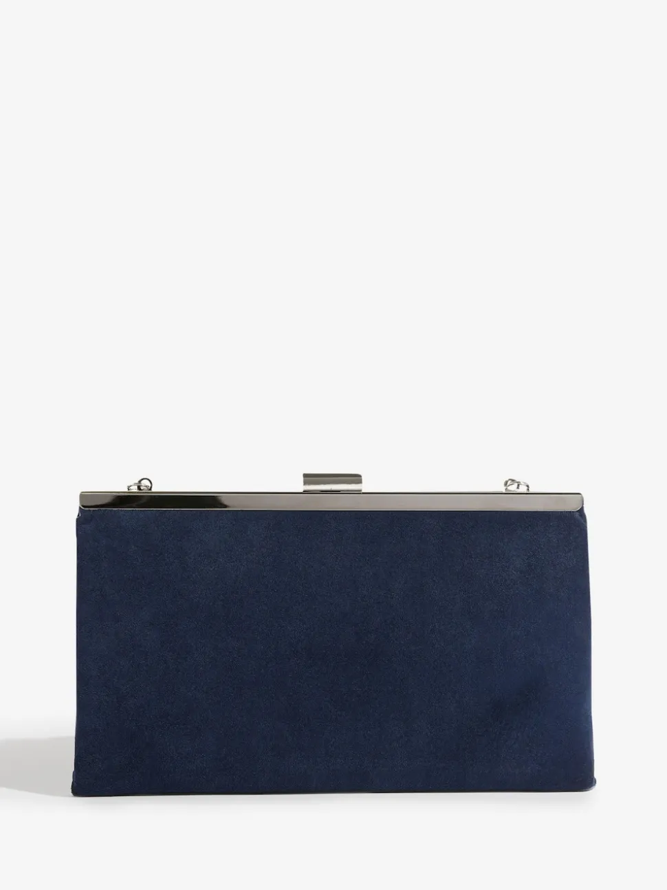 Friends Like These Navy Suedette Occasion Clutch Bag