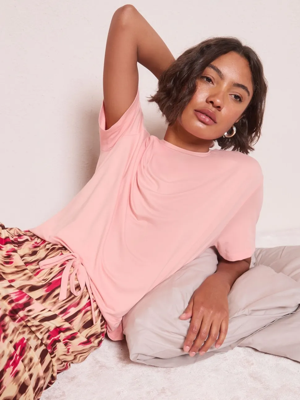 Friends Like These Pink Animal Short Sleeve Pyjamas
