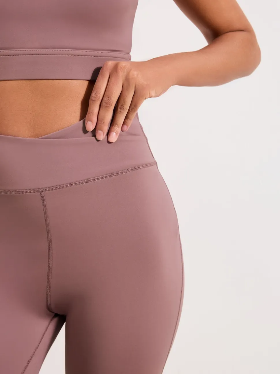 Friends Like These Pink Studio Yoga Flare Leggings
