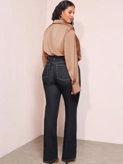 Friends Like These Rinse Wash Curve Bootcut Denim Jeans