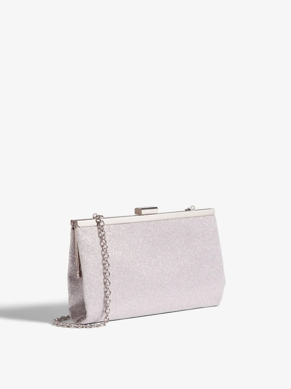 Friends Like These Silver Occasion Clutch Bag