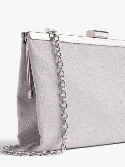 Friends Like These Silver Occasion Clutch Bag