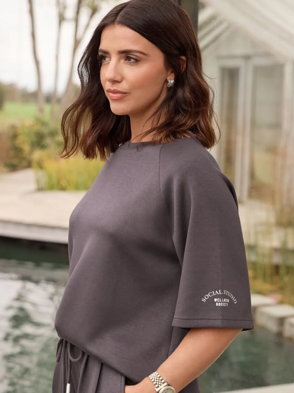 Friends Like These Taupe Studio Relaxed T-Shirt