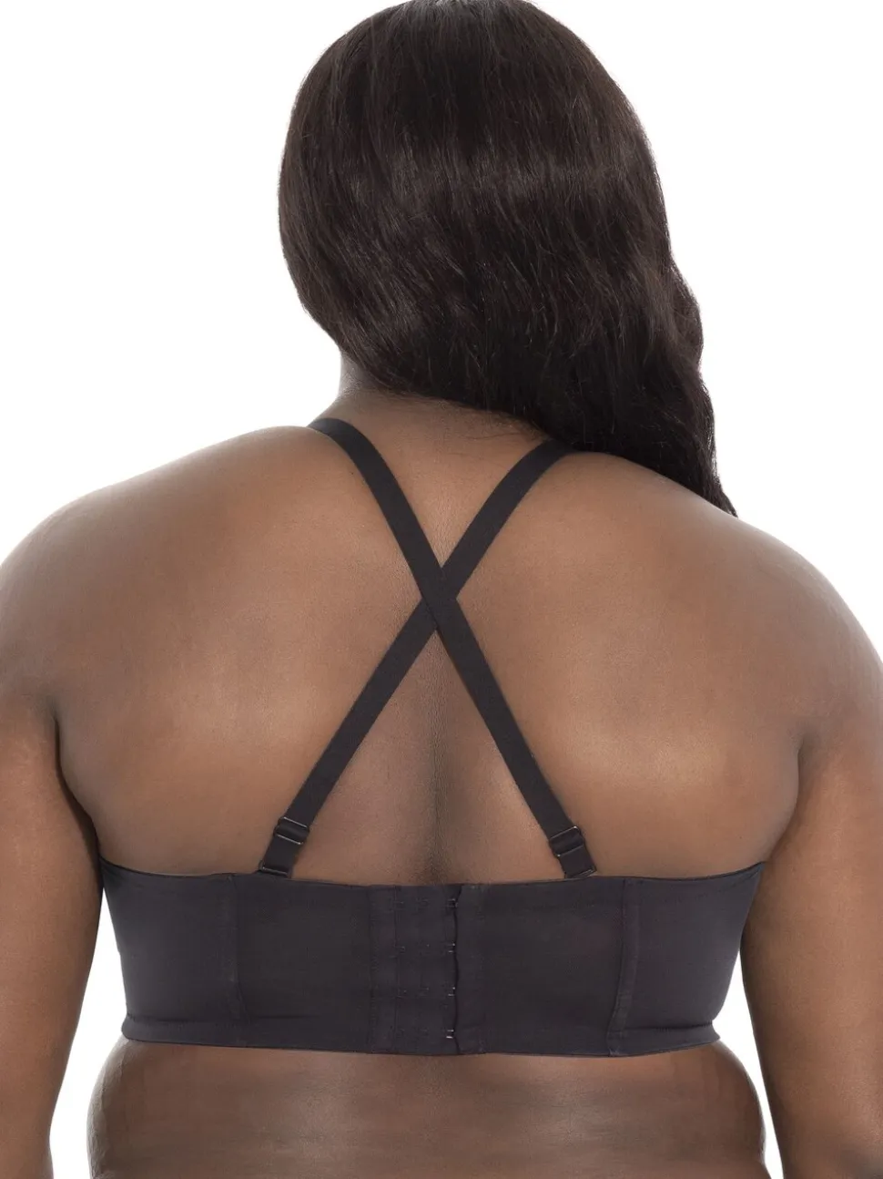 Goddess Black Verity Underwire Strapless Bra