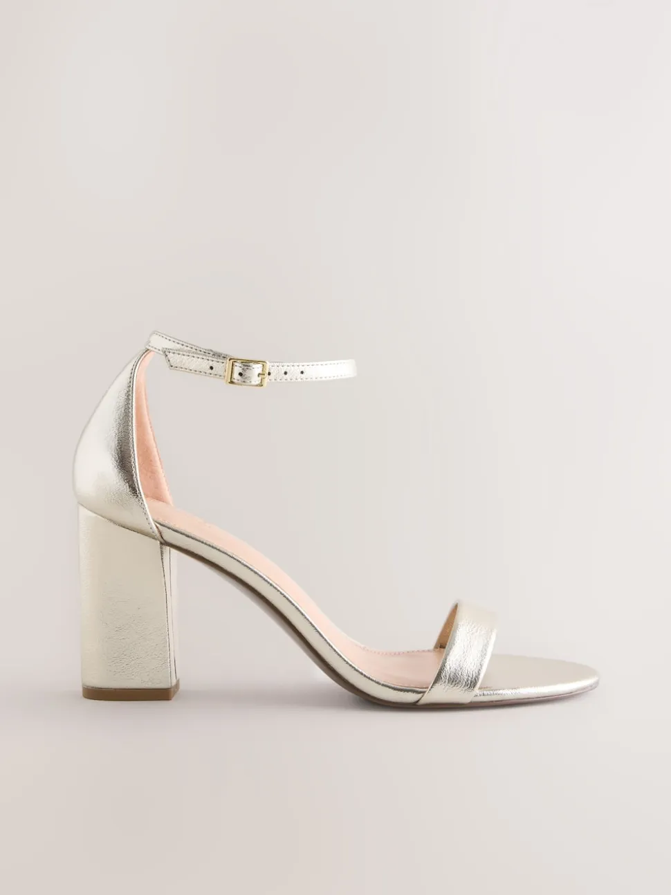 Gold Standard/Wide Fit Block Heel Sandals