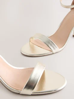 Gold Standard/Wide Fit Block Heel Sandals