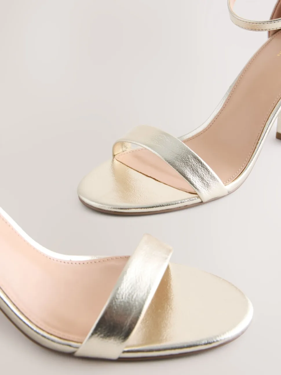 Gold Standard/Wide Fit Block Heel Sandals