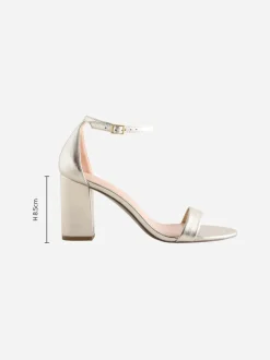 Gold Standard/Wide Fit Block Heel Sandals