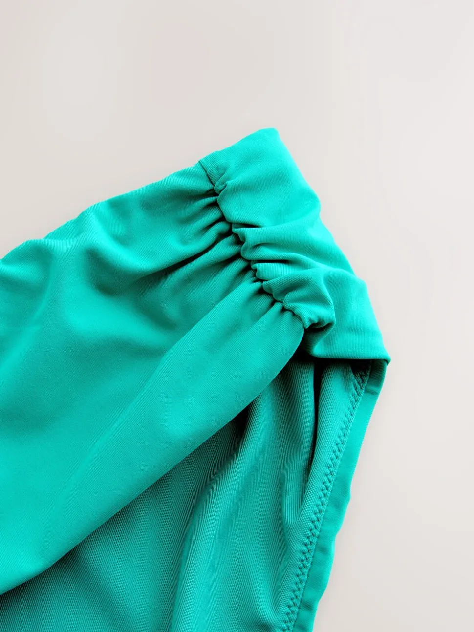 Green Roll Top Bikini Bottoms