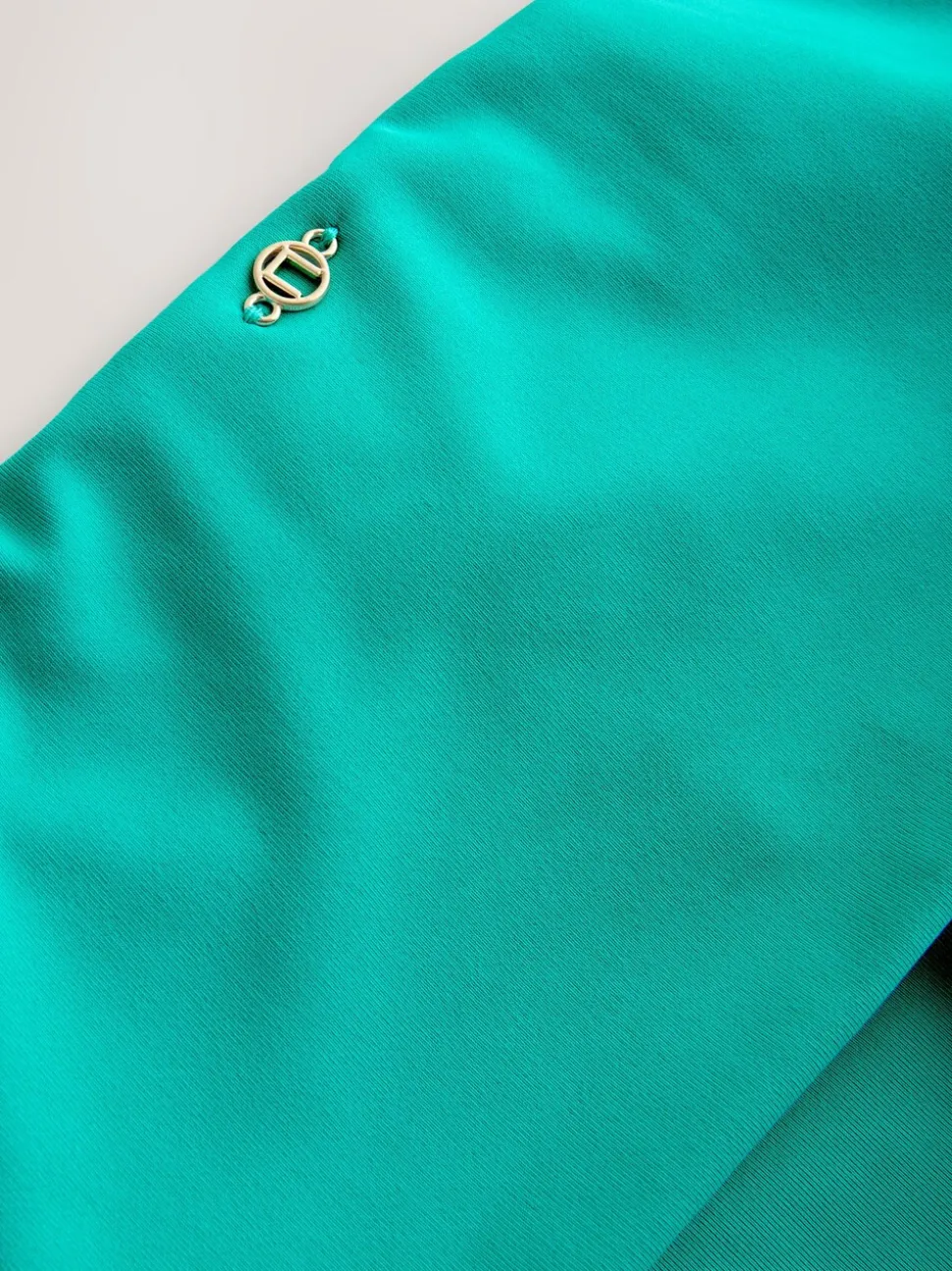Green Roll Top Bikini Bottoms
