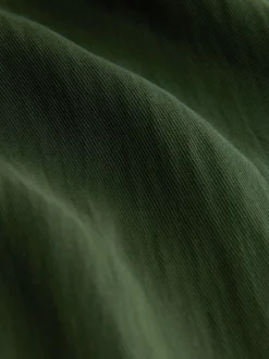 Green Superwide Pleated Trousers