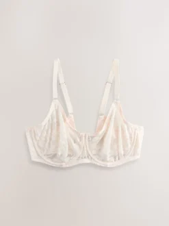 Green/Ecru DD-G Lace Non Pad Full Cup Bras 2 Pack