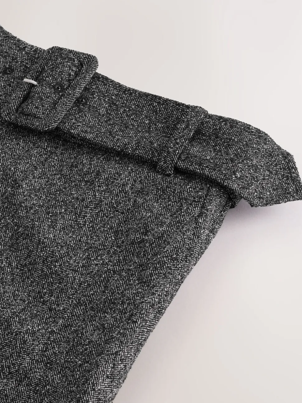 Grey Fleck Tailored Pencil Skirt