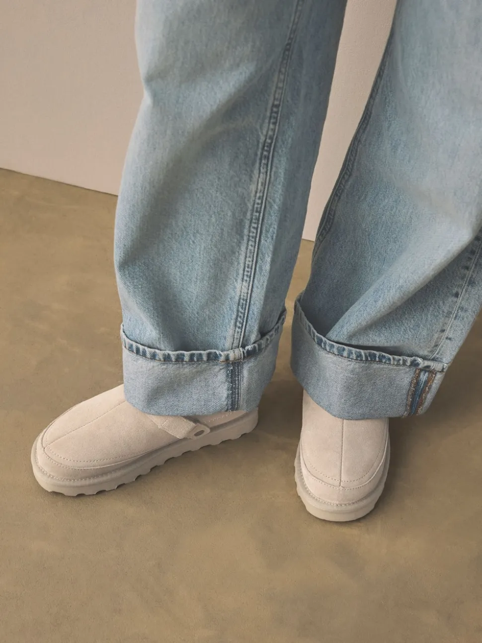 Grey Forever Comfort® Chunky Sole Footbed Clogs
