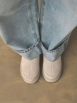 Grey Forever Comfort® Chunky Sole Footbed Clogs