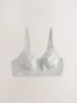 Grey Marl DD+ Non Pad Non Wire Ultimate Comfort Bra