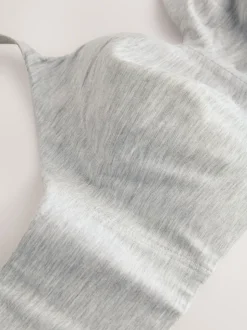 Grey Marl DD+ Non Pad Non Wire Ultimate Comfort Bra
