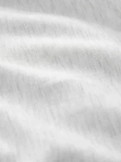Grey Marl Half Zip Jersey Sweatshirt
