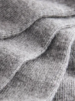 Grey Modal Invisible Socks 4 Pack