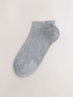 Grey Modal Trainer Socks 4 Pack