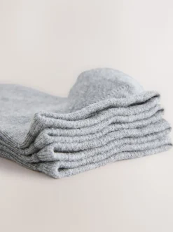Grey Modal Trainer Socks 4 Pack