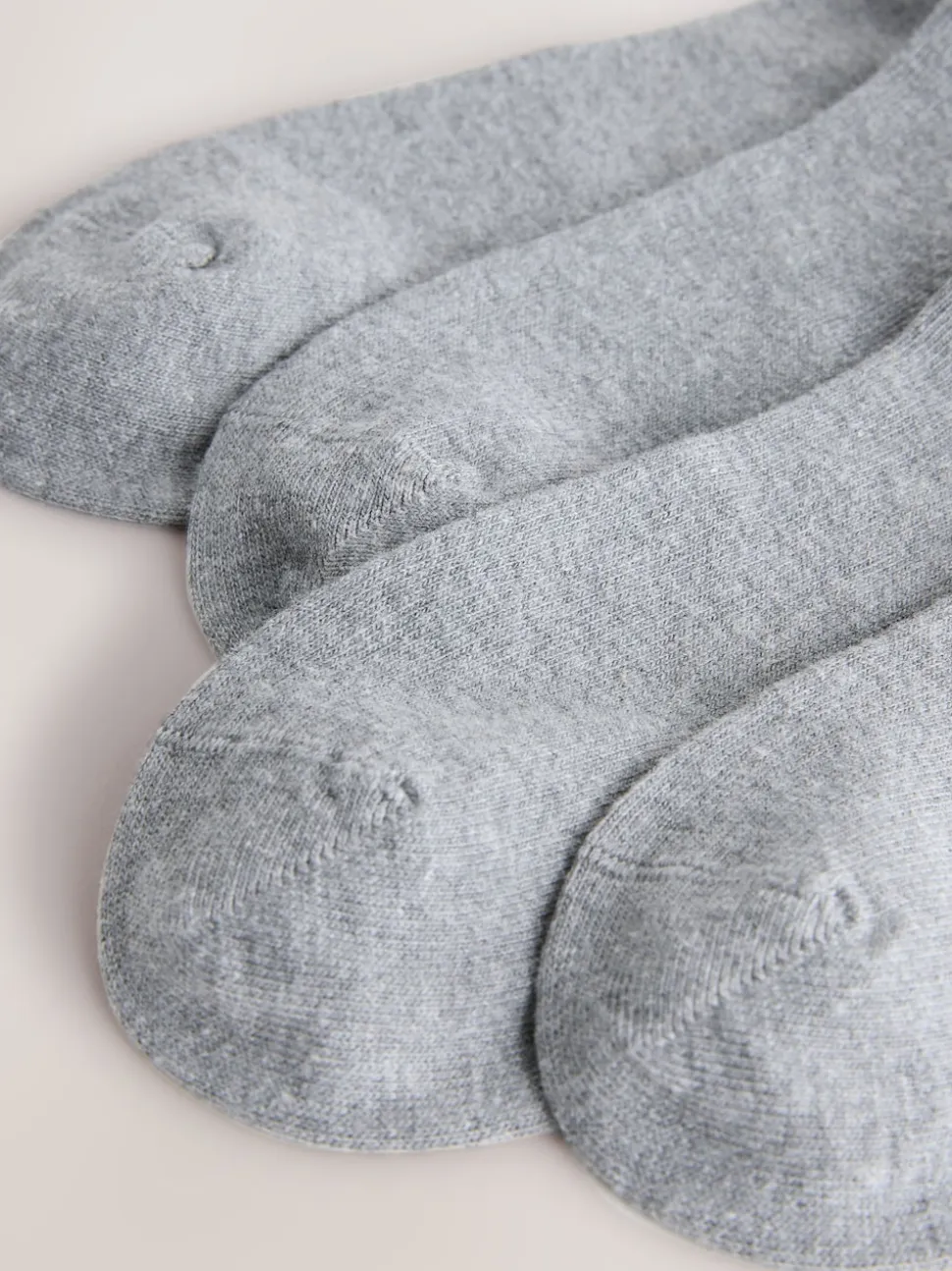 Grey Modal Trainer Socks 4 Pack