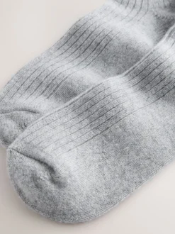 Grey N. Premium Thermal Containing Cashmere Ankle Socks 1 Pack