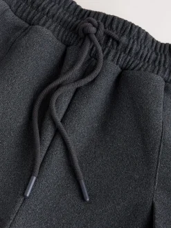 Grey N.Premium Wide Leg Joggers