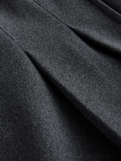 Grey N.Premium Wide Leg Joggers